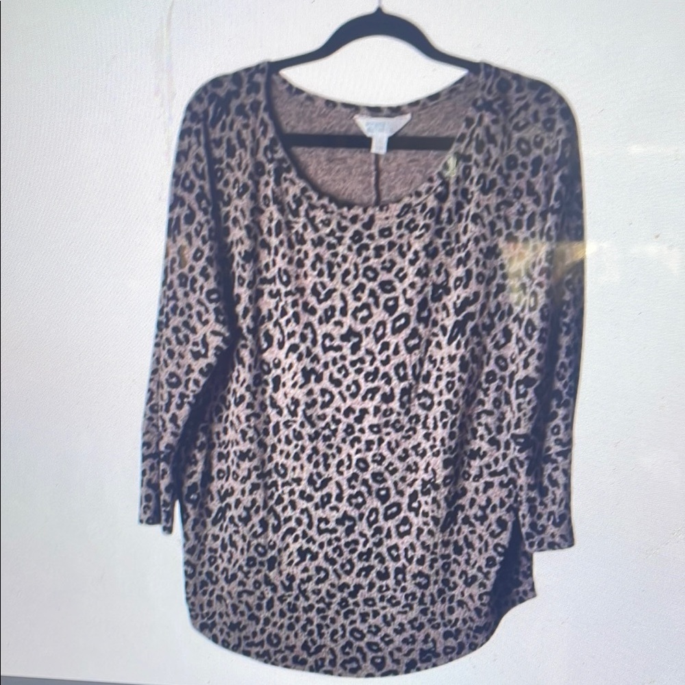 Leopard Print Women's Top